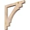 Ekena Millwork Merced Block Smooth Bracket, Douglas Fir, 3 1/2"W x 36"D x 36"H BKT04X36X36MRC05SDF - alternate 1